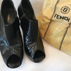 Fendi Peep Toe Heels